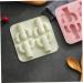 PRETYZOOM Candy Molds Food-Grade Silicone Mold Cake Mold Summer Silicone Molds Candle Wax Molds Silicone Molds for Stencil Silicone Chocolate Molds Soap Mold Chocolate Candies Fudge medium Beige - Buy Online on GoSupps.com