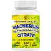 Magnesium Citrate 500mg | High Absorption Supplement - Sleep Muscle & Heart Support - Vegan | Non-GMO - Made in USA - 120 Tablets - 50 Days Supply