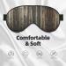 SSIMOO Weathered Soft Sleep Eye Mask for Women | Breathable Travel Eye Patch - Relaxation & Comfort in Black - Buy Online on GoSupps.com