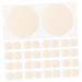 Lurrose 50 pair of men's accessories nipple sticker for men male accessories Small nipple covers invisible nipple pads Breast stickers Invisible stickers as shown2 3.5x3.5cm