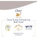 Dove Purely Pampering Almond Cream and Hibiscus Bath Soak 450 ml - Moisturizing Bubble Bath (Pack of 1) - Buy Online on GoSupps.com