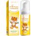 Kids Foam Toothpaste with Low Fluoride | U-Shaped Toothbrush | Anticavity Foaming Toothpaste - Orange Flavor - Buy Online on GoSupps.com