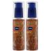 Vaseline Illuminate Me Body Oil - Shimmering Body Bronzer Radiant Body Glow Oil Hydrating Shimmer Body Oil for Melanin-Rich Skin Body Shimmer Oil for Glowing Skin 3.3 Oz Ea (Pack of 2)