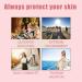Glow Face Sunscreen SPF 50 PA++++ Broad Spectrum Sunscreen for Face Daily Moisturizing Sunscreen and Face Primer with Rose Extract and Arbutin Sun Resistant - Buy Online on GoSupps.com