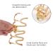 Large Gold Hair Claw Clip for Thick Hair - Non-Slip Jaw Clamp Metal Hair Clip for Women and Girls - Buy Online on GoSupps.com