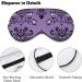 Halloween Haunted House Sleep Mask Eye Cover for Sleeping Blindfold with Adjustable Strap Blocks Light Night Travel Nap for Men Women - Buy Online on GoSupps.com