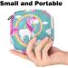 Buy Unicorn Rainbow Circle Storage Bag - Women's Menstrual Pad & Cup Organizer - Perfect for Teens Girls & Women - Buy Online on GoSupps.com