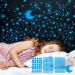 Glow Ceiling Stars Blue for Kids Bedroom Glow in The Dark Stars for Ceiling/Wall Room Decor Wall Stickers