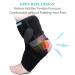 Ankle Brace with Detachable Splints for Men & Women - Sports Injury Support Stabilizer for Sprained Ankles & Plantar Fasciitis Relief - Buy Online on GoSupps.com
