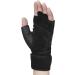 Training Grip Wristwrap Weight Lifting Gloves - Unisex Black X-Large - Buy Online on GoSupps.com