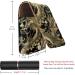Travel Lipstick Organizer Case - Portable Makeup Bag with Mirror | Chinese Golden Dragon Style - Perfect for International Shipping - Buy Online on GoSupps.com
