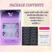 Shop 24 Pcs Stylish Pink Square Press-On Nails | Glossy French Tip & Zebra Stripe Designs - Cute Fake Nails for Women - Buy Online on GoSupps.com