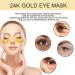 Under Eye Patches Collagen 24K Gold Eye Masks for Puffy Eyes Dark Circles Bags Gold Eye Pads Anti-Aging Hyaluronic Acid Moisturiser for Under Eye Wrinkles Remove Eye Bags Hydrating (10Pairs) - Buy Online on GoSupps.com