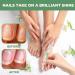 TaimeiMao 3 pieces Nail care with tea tree oil vitamin E and aloe vera for wellgroomed finger and toenails including nail file and cuticle pusher - Buy Online on GoSupps.com