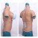 Crodres Silicone Crossdresser Breast Plate F Cup | Realistic Fake Breasts & Abdominal Muscle for Transgender | Stretch Cotton Color 1 - International Shipping Available - Buy Online on GoSupps.com
