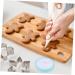Zerodeko Cake Decorating Tools Cookie Biscuit Mold Baking Mold Plastic Embossed Stamper Shaped Cookie Molds Cake Molds - Buy Online on GoSupps.com