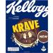 6 x Kellogg's Krave Cookies & Cream Flavour Crispy Cocoa Cereals Filled with Cream