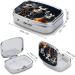 Decorative Pill Box - Three Giraffes Wearing Sunglasses | 2 Compartment Portable Medicine Organizer for Pocket & Purse - Buy Online on GoSupps.com