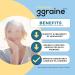 3graine-NEW-Headache Supplement Migraine Prevention and Relief 400mg Vitamin B2 CoQ10 200mg Magnesium Neurologist-Recommended Doses & Ingredients Nausea & Vomiting Support for Migraine - Buy Online on GoSupps.com