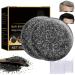 2 Pieces Anti Gray Bar,Anti Grey Bar,Anti-Gray Bar,Anti Gray Bar for Men, black soap for deep cleaning hair, black soap against gray hair (With Foaming Net × 2)