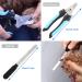 Topgoose 6-Piece Dog Grooming Scissors Set with Safety Round Tip - Professional Tools for Pet Cats Dogs - Curved, Thinning, Straight Scissors, Comb, Nail Clipper, Nail File - Buy Online on GoSupps.com