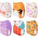 Buy ALVABABY 6 Pack Pocket Washable Adjustable Cloth Diapers with 12 Inserts | Eco-Friendly Nappies for International Shipping - Buy Online on GoSupps.com