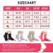 HUEGLO Plantar Fasciitis Socks - 4 Pairs Compression Neuro Socks for Women Men - Ankle Support Brace for Pain Relief - Anti-Slip Foot Support (Pink XL) - Buy Online on GoSupps.com