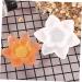 NUOBESTY 9 Pcs Silicone Mold Flower Resin Moulds Flower Shape Fondant Mold Silicone Soap for Soap Candle DIY Making Candle Holder Sillicone Mould 3D Cake Silica Gel White Manual Whitex3pcs 4X7CMx3pcs - Buy Online on GoSupps.com