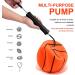 10 Portable Ball Pump Kit with Needles, Nozzle & Extension Hose - Ideal for Soccer, Basketball, Volleyball, Rugby & More - Buy Online on GoSupps.com