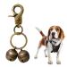 TYVOM Extra Loud Cat and Dog Bells for Collar Pet Dog Bowtie Collar with Ringing Bell Pet Tracker Bells Falconry Durable Brass Collar Charms for Cats Dogs Training Pet Bling