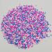 50g Colorful Fake Sprinkles Polymer Sprinkles Resin Sprinkles Fake Candy Sweets Sugar Clay Nail Art Slices for Nail Art DIY Crafts Cake Phone Case Decorations (Sugar granules-1)