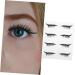 Balacoo 8 pairs Eyeshadow Shiny Long with Reusable Self-adhesive Face Make Lash Waterproof Makeup Liners 4x1.5cmx2pcs Bluex2pcs - Buy Online on GoSupps.com