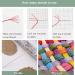 Joy Sunday 14CT Counted Cross Stitch Kit | The Old Married Couple | DIY Hand Embroidery Sewing Set 18''x14 - Buy Online on GoSupps.com