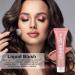 Makeup Blush Liquid | Natural Matte Finish Looking Dewy Cheek Tint - Lightweight Waterproof Moisturizing Dewy Cheek Tint Color-Holding Matte Face Blush Riastvy 04 - Buy Online on GoSupps.com