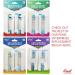 Oral-B Compatible Double Clean Replacement Toothbrush Heads - Fits Oralb Braun Electric Toothbrushes - Compatible with Oral B Pro, Sonic, Vitality - Pack of 4 - Buy Online on GoSupps.com