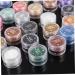 POPETPOP 60 pcs Loose Shimmer Pigments Mineral Pearl Cosmetic Powder Glitter Shadow Party Dust Makeup Kit - Buy Online on GoSupps.com