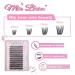 Buy MIZ BARN 144pcs D Curl Lash Clusters - Fluffy Individual Eyelashes 12-18mm for DIY Home Extensions - Buy Online on GoSupps.com
