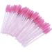 300 PCS Pink Disposable Eyelash Brushes - Crystal Mascara Wands for Extensions - Eyelash Extension Applicator - Buy Online on GoSupps.com