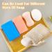 4-Pack Sisal Soap Bags | Natural Beige Soap Sacks for Bath & Travel | Eco-Friendly Massage Soap Holders - Buy Online on GoSupps.com