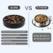 Freefa Slow Feeder Dog Bowl - Interactive Maze Puzzle for Bloat Prevention, Non-Skid Design, Includes Travel Bowl - Black - Buy Online on GoSupps.com