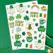 St. Patrick's Day Shamrock Glitter Tattoos - Irish Party Decor & Favors - Buy Online on GoSupps.com