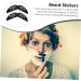 minkissy 40 Pcs Stickers Cleaning Accessories Mustache Cleaning Fake Mustache Sticker Mustache Wax Strips Mens Sticking Stuffers Mustache Protector Sticker Fake Beard Body Applicator Man 11X5cmx2pcs Blackx2pcs - Buy Online on GoSupps.com