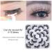 Natural 3D Fake Eyelashes - 10 Pairs of Thick Fluffy Long Synthetic Fiber Lashes for Women - Buy Online on GoSupps.com