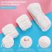 WLLHYF 3 Piece Spa Headband and Wristband Set for Women - White | Elastic Hair and Makeup Headbands to Prevent Spills - Buy Online on GoSupps.com