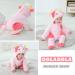 Doladola Baby Hooded Pink Cow Onesie | 18-24 Months Newborn Cartoon Animal Romper - Buy Online on GoSupps.com