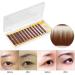 Buy Mixed Dark Brown False Eyebrow Extensions | Individual Eyebrow Enhancer 5-8mm - Shop Internationally - Buy Online on GoSupps.com