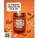 Naughty Nuts Bio Mandelmus Cinnamon Roll - 100% Natural & Vegan Almond-Cinnamon Spread | No Palm Oil & Sugar | Perfect Topping for Muesli | 250g - Buy Online on GoSupps.com