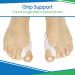 Vivesole Silicone Toe Separator for Bunions - Orthopedic Bunion Cushion and Straightener - 2 Pack - Buy Online on GoSupps.com