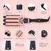 Rofawee 5-in-1 Curling Iron Set Curling Wand with 3 Barrel Hair Crimper Iron and Interchangeable 4 Curling Irons Hair Waver with 2-LED Temp Control for All Hair Types Glove & 2 Clips - Buy Online on GoSupps.com