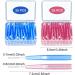 Buy Euppsiiu 70-Piece Portable Interdental Cleaner Set | Oral Dental Brushes & Floss Sticks | Perfect Tooth Cleaning Tools (2 Colors) - International Shipping Available - Buy Online on GoSupps.com